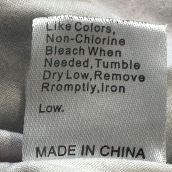 Unicorns and Stars Dress Colorful Pink Trim Short Sleeves Girls 5/6Y - Picture 9 of 9